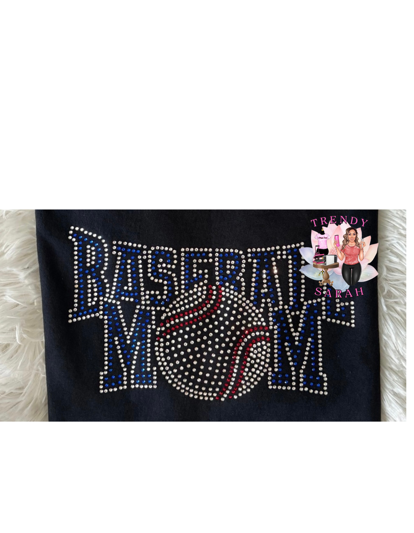 Baseball MOM Rhinestone shirt